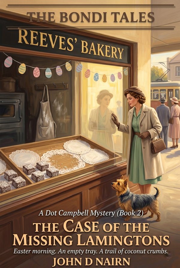 Cover of Book 2: The Case of the Missing Lamingtons